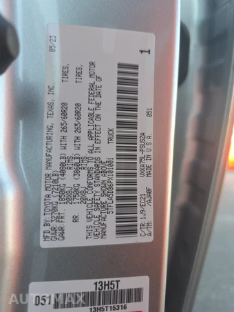 2023 Toyota Tundra SR5 Crew Cab Short Bed - miniatura 14