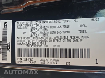 2023 Toyota Tundra SR5 Crew Cab Short Bed - miniatura 14