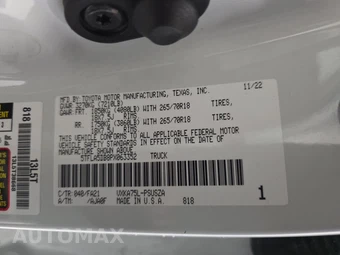 2023 Toyota Tundra SR5 Crew Cab Short Bed - miniatura 14