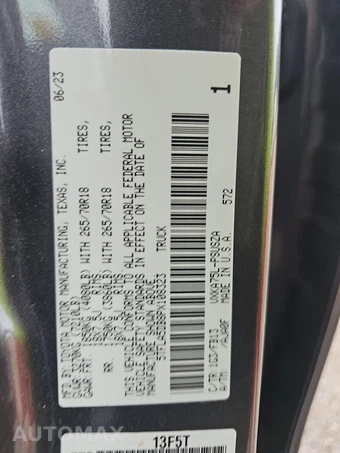 2023 Toyota Tundra SR5 Crew Cab Short Bed - miniatura 14