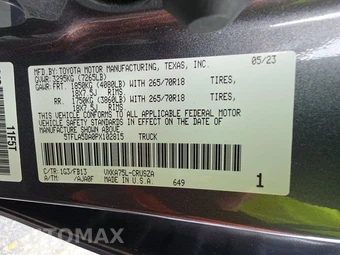 2023 Toyota Tundra SR5 Extended Cab Medium Bed - miniatura 14