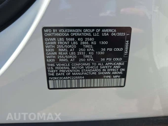 2023 Volkswagen Atlas Cross Sport 2.0T SE w/Technology - miniatura 2