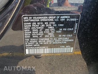 2023 Volkswagen Atlas V6 SE w/Technology - miniatura 15