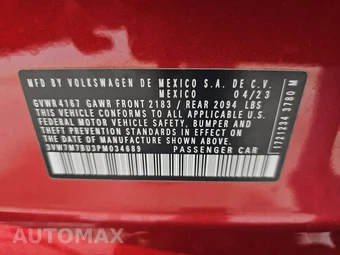 2023 Volkswagen Jetta SE - miniatura 14
