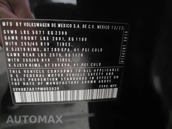 2023 Volkswagen Tiguan SE R-Line Black - miniatura 14