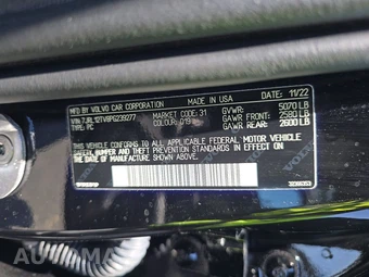 2023 Volvo S60 B5 Core Dark – miniatura 14