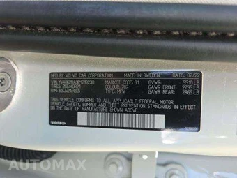 2023 Volvo XC60 B6 Ultimate Bright Theme – miniatura 5