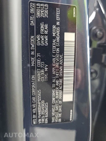 2023 Volvo XC60 Recharge Plug-In Hybrid T8 Ultimate Bright Theme - miniatura 14