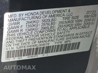 2024 Acura MDX w/A-Spec Pkg - miniatura 5