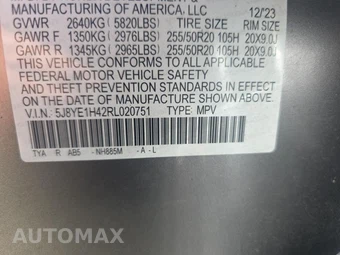 2024 Acura MDX w/Technology Pkg - miniatura 19