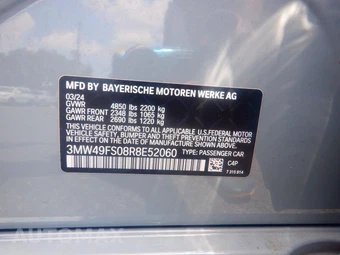 2024 BMW 3 Series Sedan M340i - miniatura 8