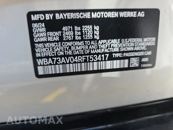 2024 BMW 4 Series Gran Coupe 430i xDrive Sedan M SPORT LINE - miniatura 14