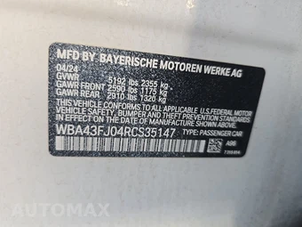 2024 BMW 5 Series Sedan 530i - miniatura 15