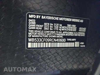 2024 BMW iX Sports Activity Vehicle M60 - miniatura 5