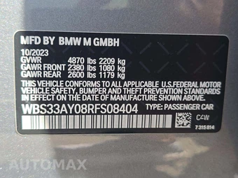 2024 BMW M3 Sedan Competition - miniatura 5