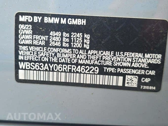 2024 BMW M3 Sedan CS - miniatura 5