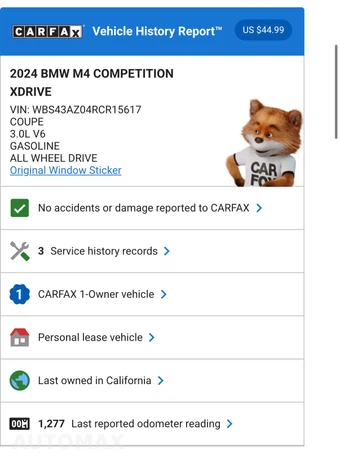 2024 BMW M4 Coupe Competition xDrive - miniatura 11