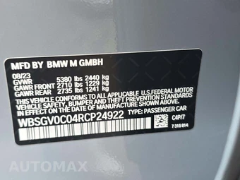 2024 BMW M8 Gran Coupe Competition Sedan - miniatura 2