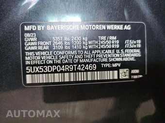 2024 BMW X3 xDrive30i – miniatura 5