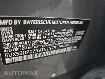 2024 BMW X3 xDrive30i - miniatura 15