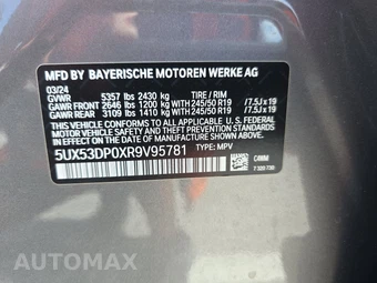 2024 BMW X3 xDrive30i - miniatura 14