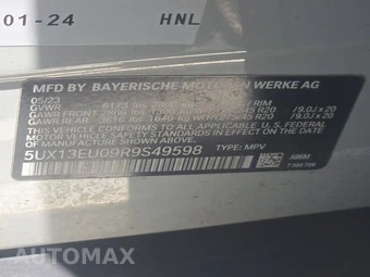 2024 BMW X5 Sports Activity Vehicle sDrive40i - miniatura 15