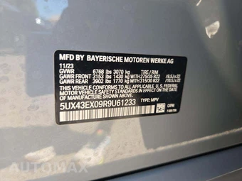 2024 BMW X6 Sports Activity Coupe M60i xDrive – miniatura 2