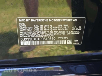 2024 BMW X6 Sports Activity Coupe xDrive40i – miniatura 5