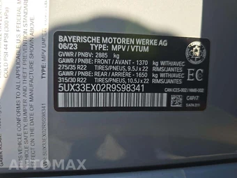 2024 BMW X6 Sports Activity Coupe xDrive40i - miniatura 5