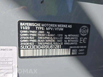 2024 BMW X6 Sports Activity Coupe xDrive40i - miniatura 2
