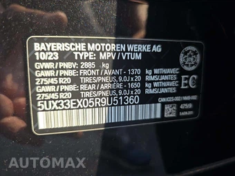2024 BMW X6 Sports Activity Coupe xDrive40i - miniatura 5