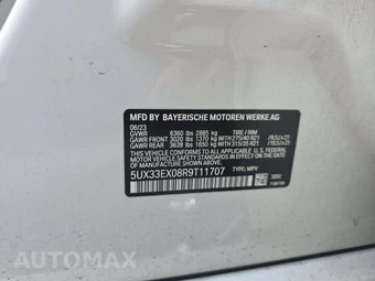 2024 BMW X6 Sports Activity Coupe xDrive40i - miniatura 5