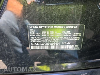 2024 BMW X6 Sports Activity Coupe xDrive40i - miniatura 15