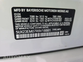 2024 BMW X7 Sports Activity Vehicle xDrive40i - miniatura 11