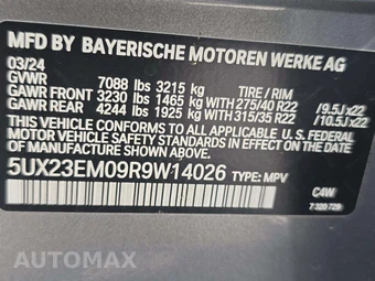 2024 BMW X7 Sports Activity Vehicle xDrive40i - miniatura 5