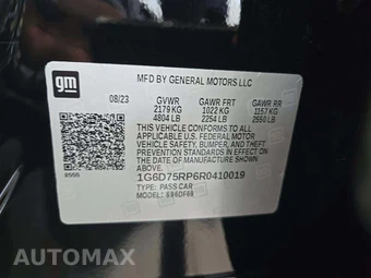 2024 Cadillac CT4-V Blackwing 1SP - miniatura 5