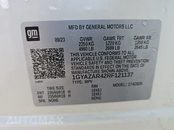 2024 Cadillac XT4 Luxury 1SB - miniatura 14