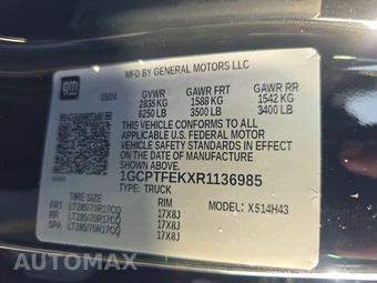 2024 Chevrolet Colorado ZR2 Crew Cab Medium Bed 4ZR - miniatura 14