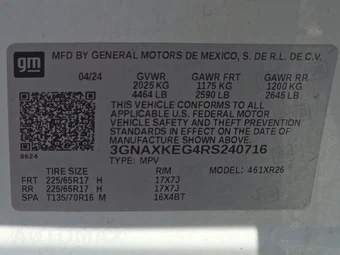 2024 Chevrolet Equinox LT 1LT - miniatura 14