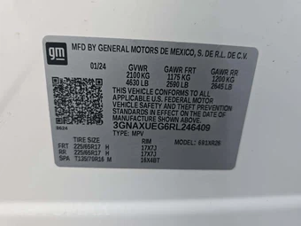 2024 Chevrolet Equinox LT 1LT - miniatura 2