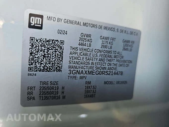 2024 Chevrolet Equinox RS 1RS - miniatura 5