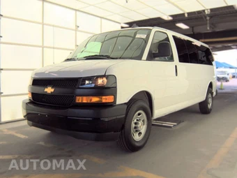 2024 Chevrolet Express 3500 Passenger Van LS 1LS 155.1" WB - samochód z USA z aukcji Manheim, oferta Kup Teraz w AUTOMAX