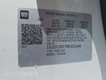 2024 Chevrolet Malibu LS 1FL - miniatura 5