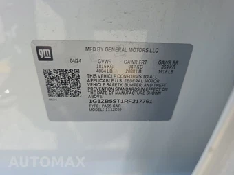 2024 Chevrolet Malibu LS 1LS – miniatura 14