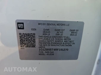 2024 Chevrolet Malibu LS 1LS - miniatura 14