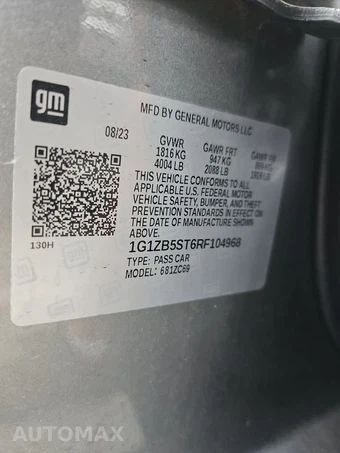 2024 Chevrolet Malibu LS 1LS - miniatura 14