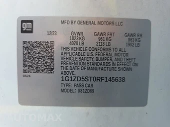 2024 Chevrolet Malibu LT 1LT – miniatura 14
