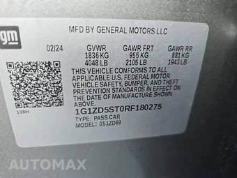 2024 Chevrolet Malibu LT 1LT – miniatura 14