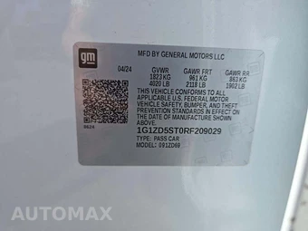 2024 Chevrolet Malibu LT 1LT - miniatura 2