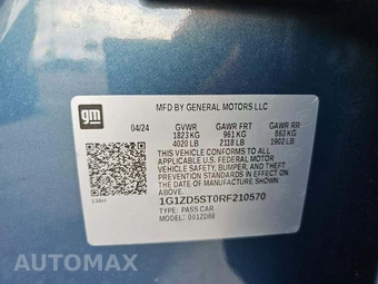 2024 Chevrolet Malibu LT 1LT – miniatura 5
